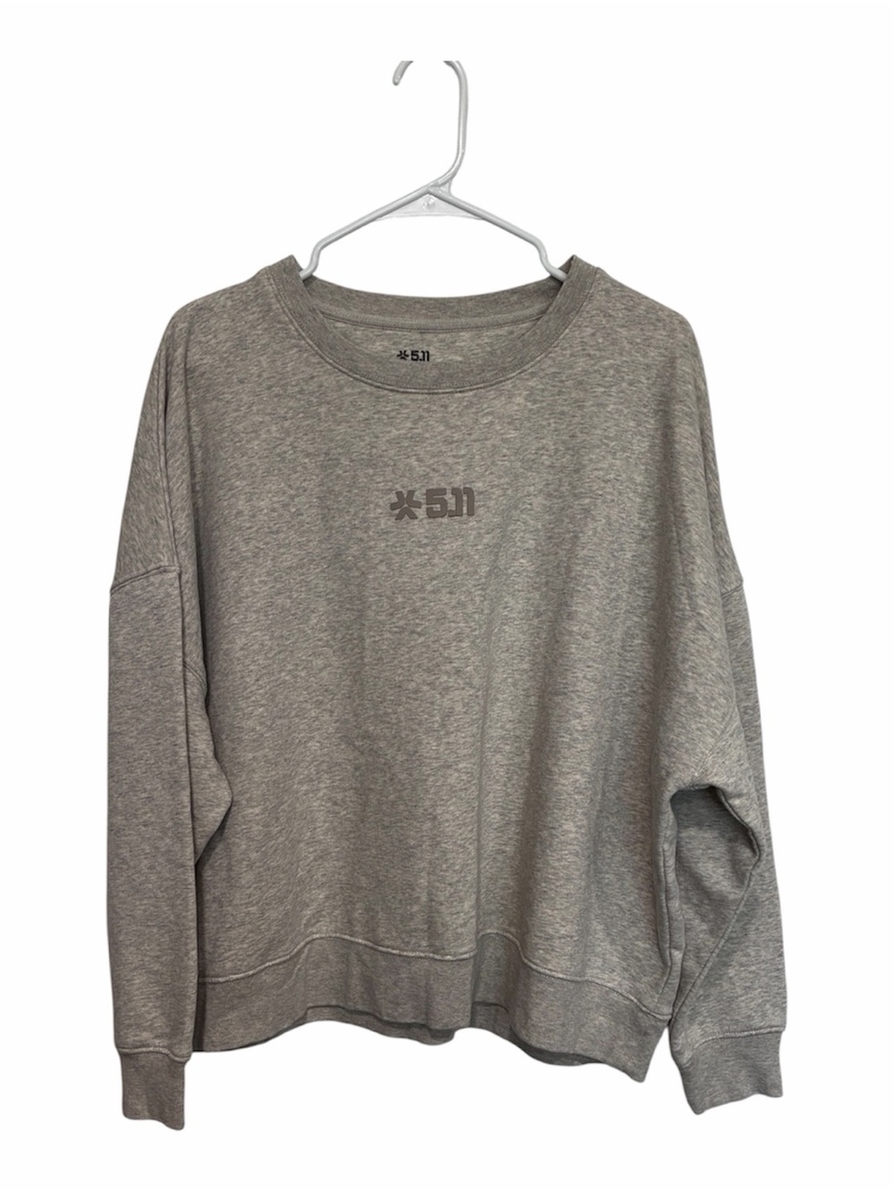 5.11 Tactical Men's Heather Gray Crewneck Pullover